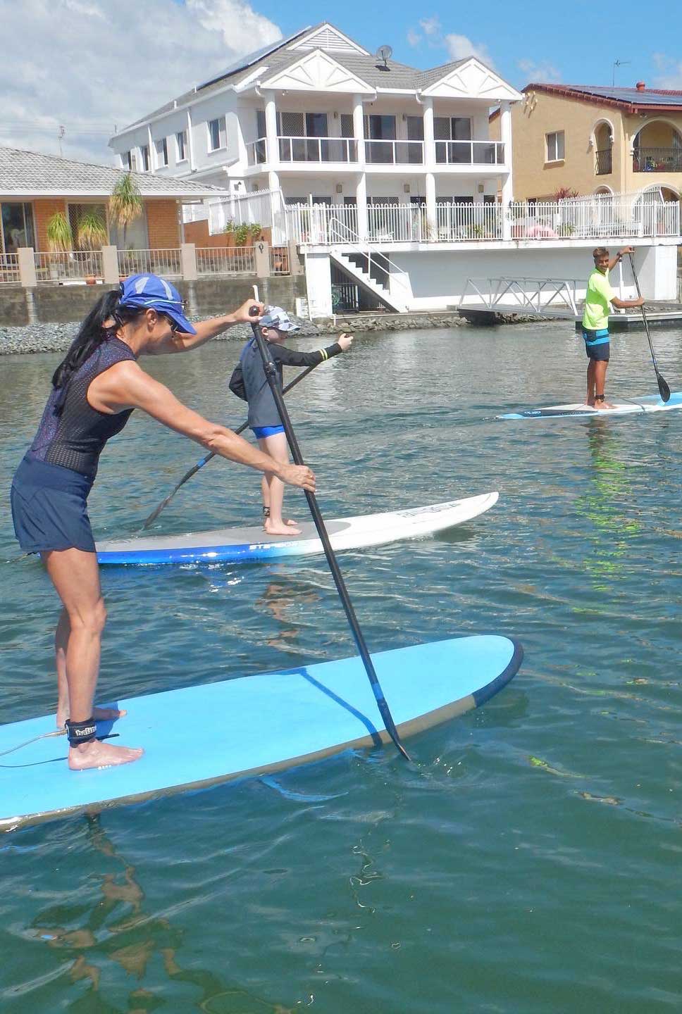 Paddle Boarding Gold Coast Hire Go Vertical SUP & Kayak hire Gold