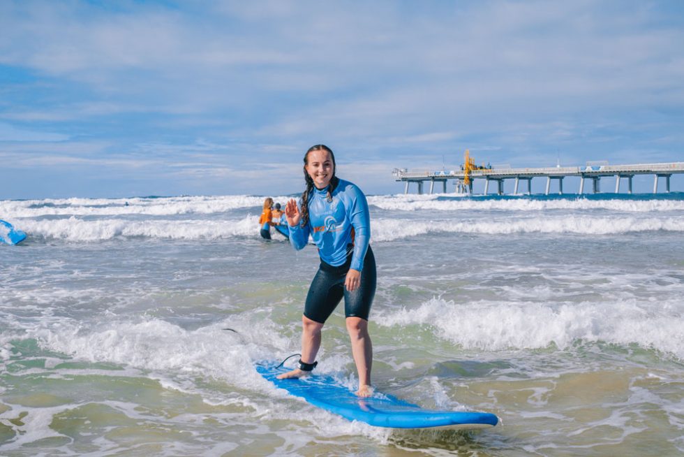 Gold Coast Surfing & Paddleboarding Combo Go Vertical SUP & Kayak
