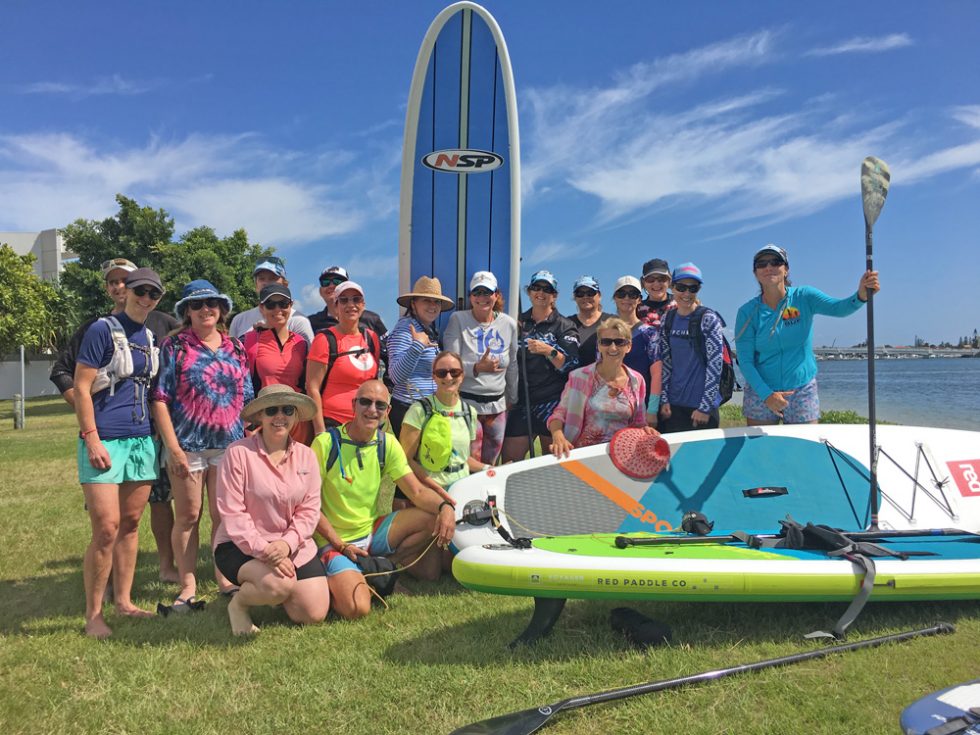 Stand Up Paddle Board Tours Go Vertical SUP & Kayak hire Gold Coast