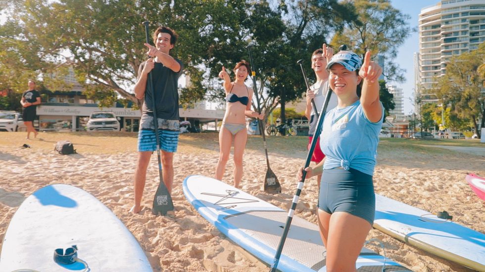 Paddle Boarding Gold Coast Hire Go Vertical SUP & Kayak hire Gold Coast, Surfers Paradise